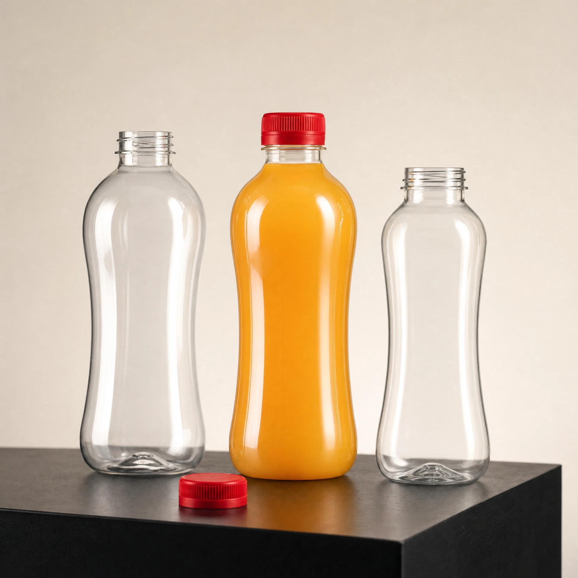 Bouteilles PET pour jus