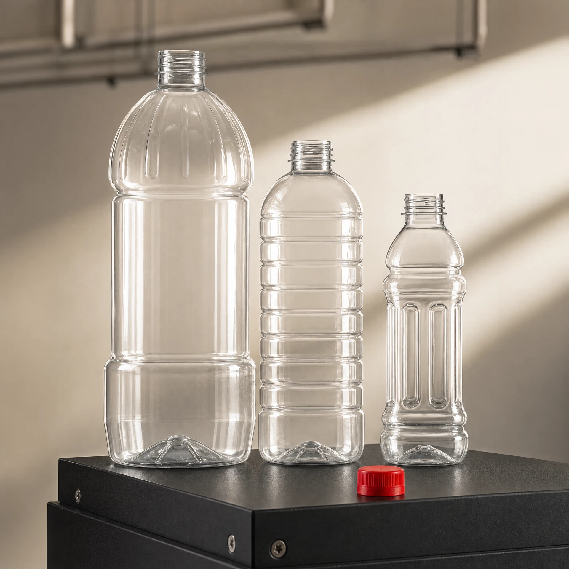 Bouteilles PET grand format